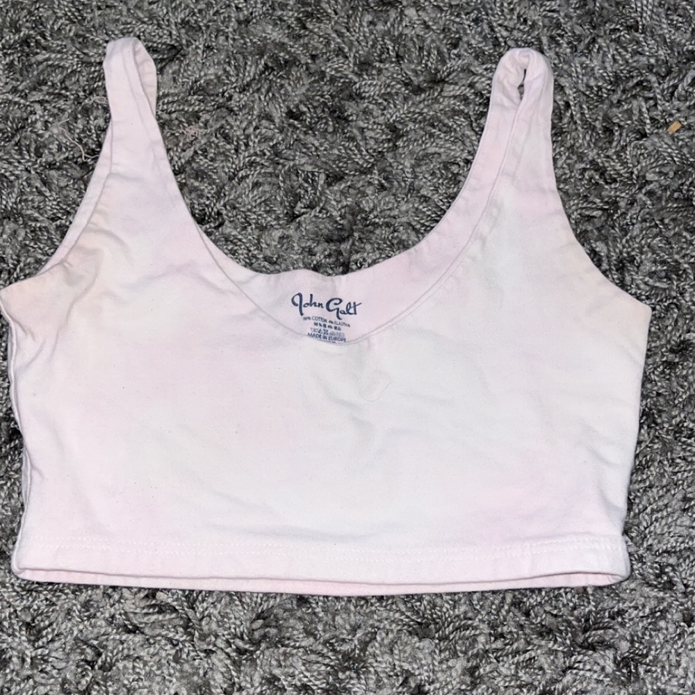 John Galt cropped tank
